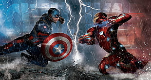 Captain America and Iron-Man