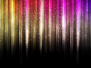 purple, yellow, and gray abstract photography