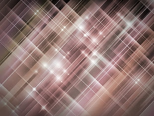 pink, brown, and black illustration HD wallpaper