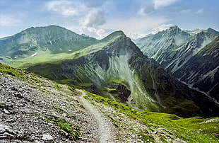 mountain range scenery, arosa HD wallpaper
