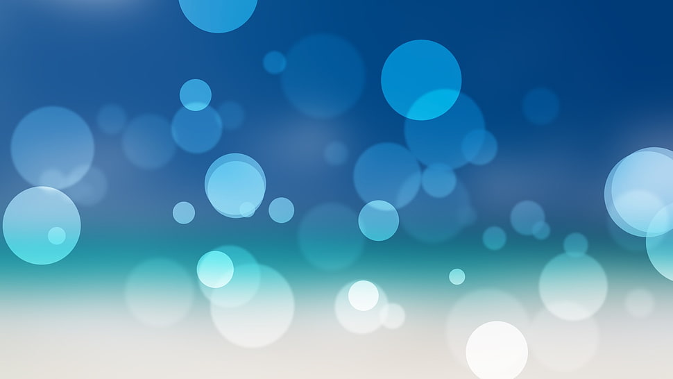 bokeh digital wallpaper, abstract HD wallpaper