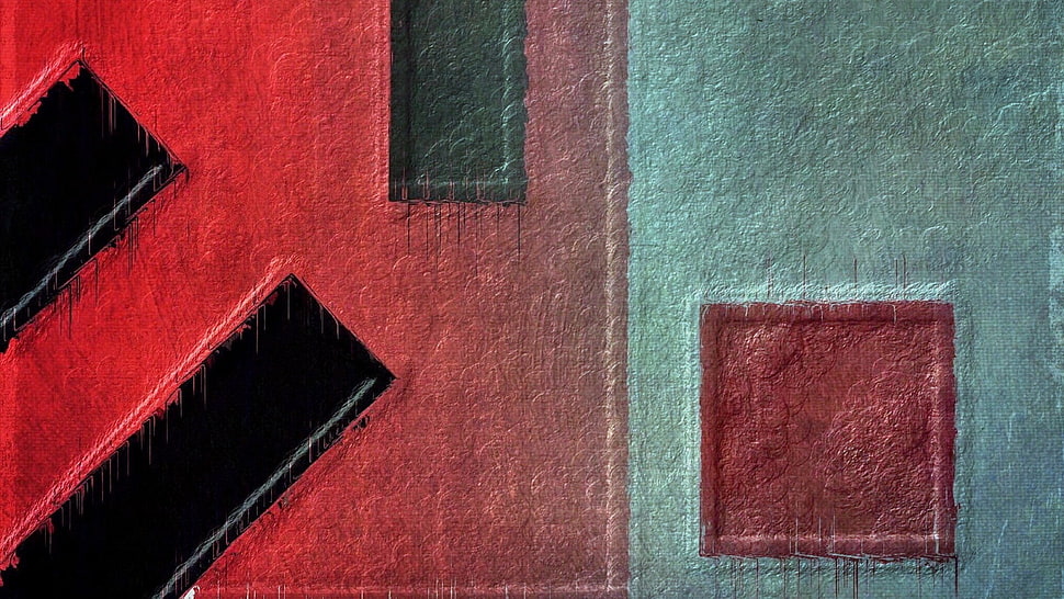 digital art, abstract, minimalism, geometry HD wallpaper