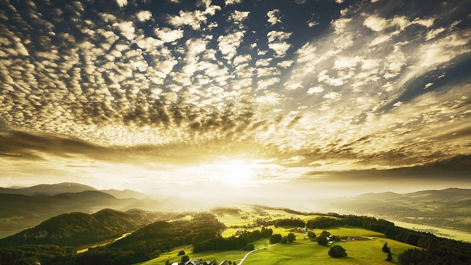 Clouds,  Plumose,  Light,  Sky HD wallpaper