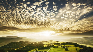 Clouds,  Plumose,  Light,  Sky HD wallpaper