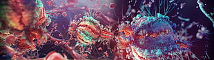 micro organism photography HD wallpaper