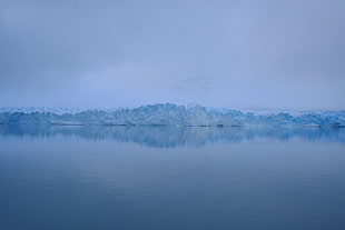 ice berg photo during daytime, blue, light blue, water, ice