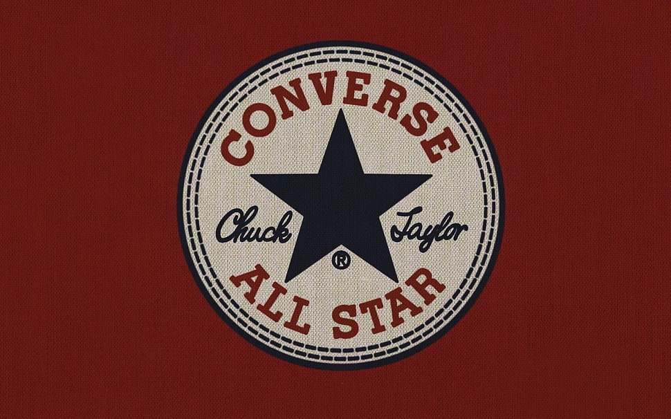Converse All Star logo HD wallpaper