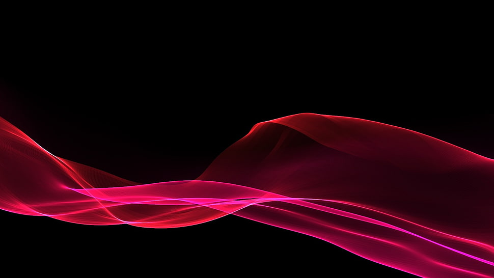 red illustration HD wallpaper