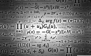 white and black text print, formula