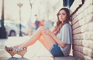 women, legs, model, open-toed shoes HD wallpaper