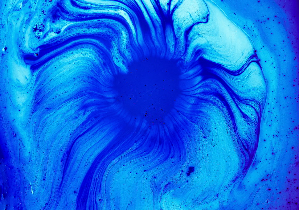 Paint, Blue, Gradient, HD HD wallpaper
