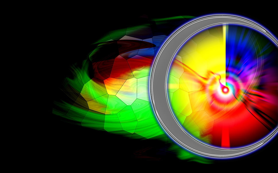 multi-color abstract illustration HD wallpaper