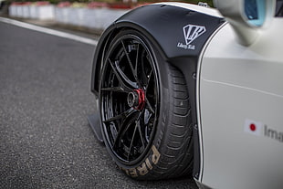 black vehicle wheels and tire, Ferrari 458, Ferrari 458 Italia, LB Performance, Liberty Walk HD wallpaper