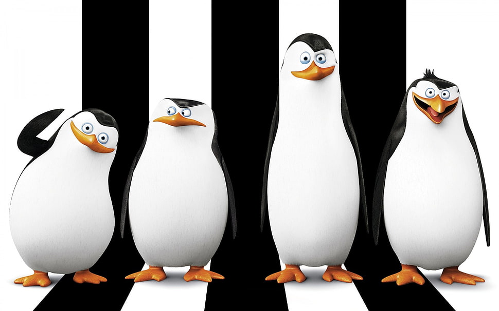 Madagascar penguins, penguins, Madagascar (movie), movies, Penguins of Madagascar HD wallpaper
