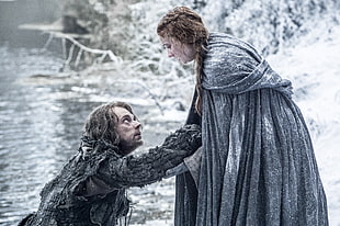 Game of Thrones Sansa Stark, and man movie scene