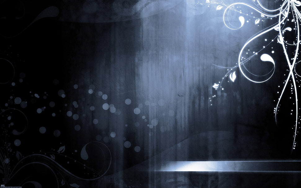 black and white digital wallpaper HD wallpaper