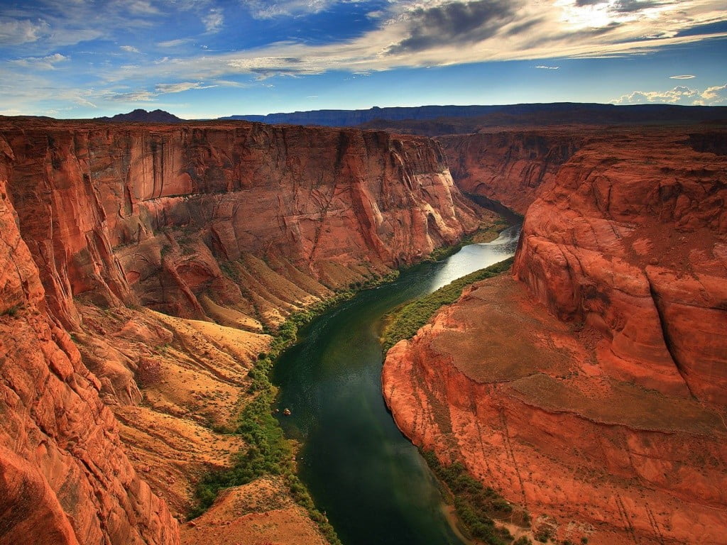 Grand Canyon, nature, landscape, canyon, river