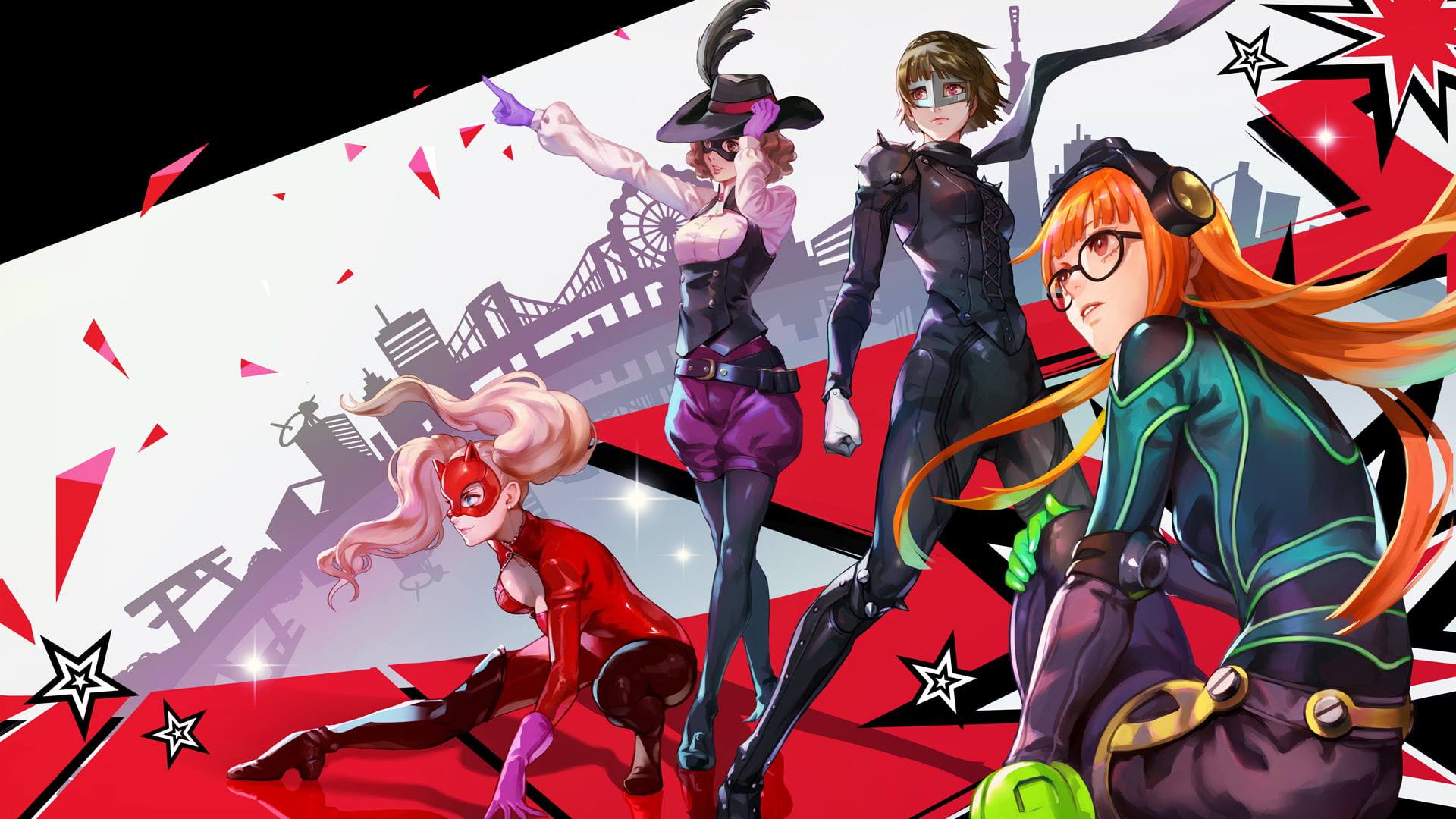 Anime Movie Wallpaper Persona 5 Panty Hose Headphones Persona Series Hd Wallpaper Wallpaper Flare