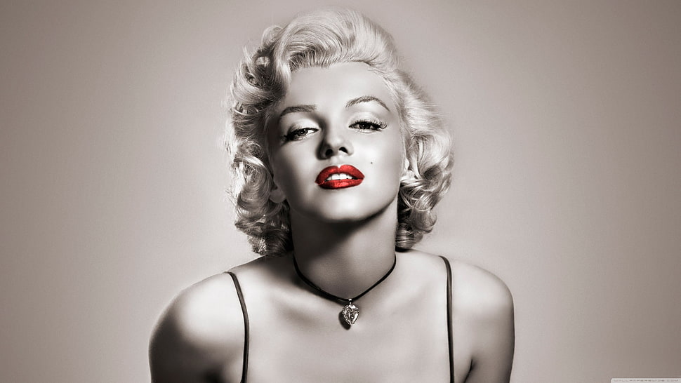 Marilyn Monroe portrait photo, Marilyn Monroe, blonde, actress HD wallpaper