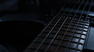 brown guitar, guitar, electric guitar