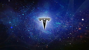 Tesla logo, Tesla Motors, logo