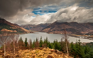 landscape photography of mountain