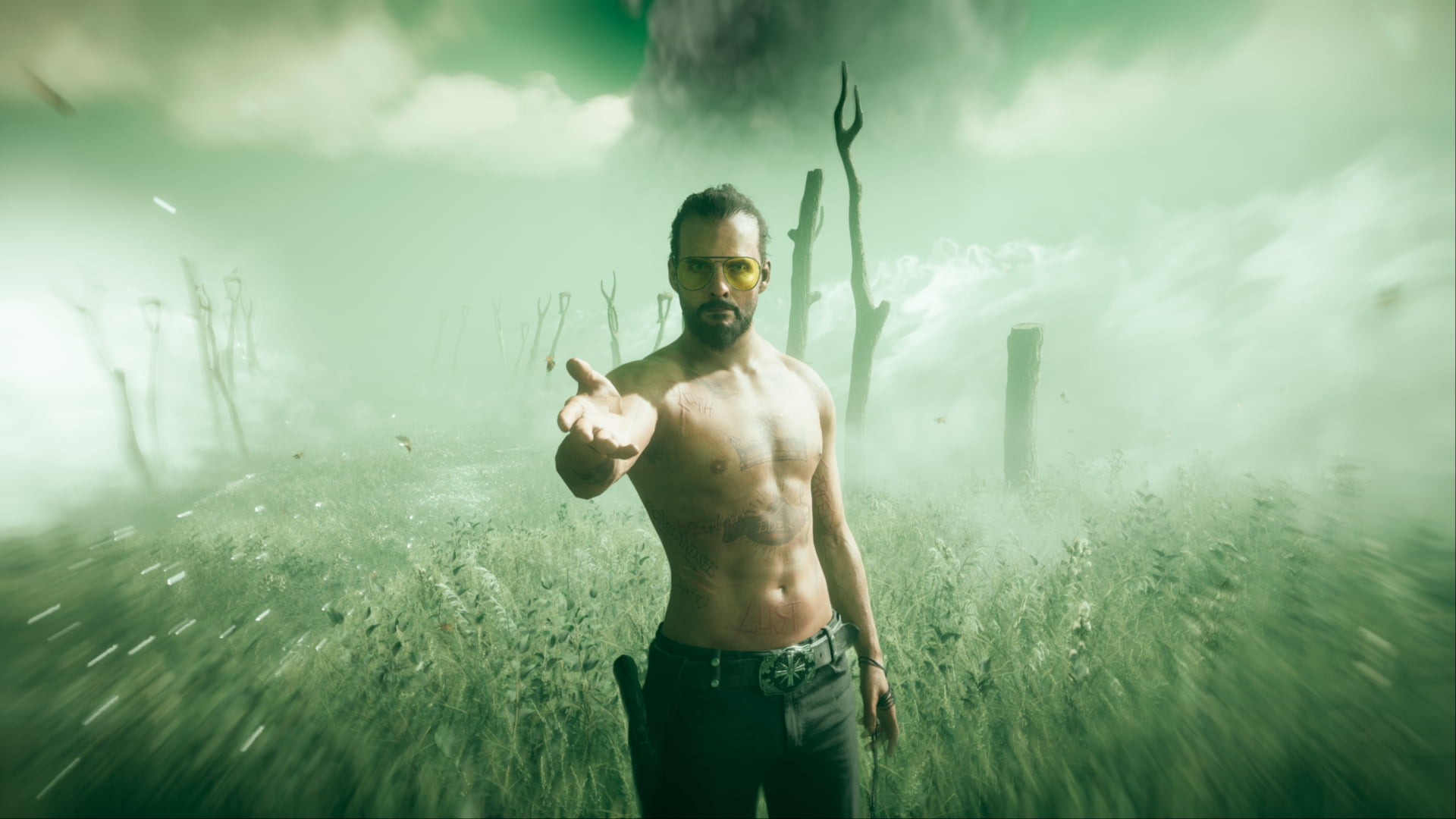 Mens Black Pants Far Cry 5 Screen Shot Far Cry Abs Hd Wallpaper 