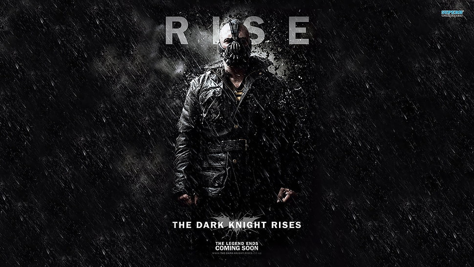 Rise The Dark Knight Rises illustration, movies, The Dark Knight Rises, Bane HD wallpaper