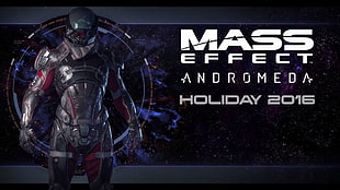 Mass Effect Andromeda Holiday 2016 digital wallpaper, Mass Effect: Andromeda, Mass Effect 4, Mass Effect HD wallpaper