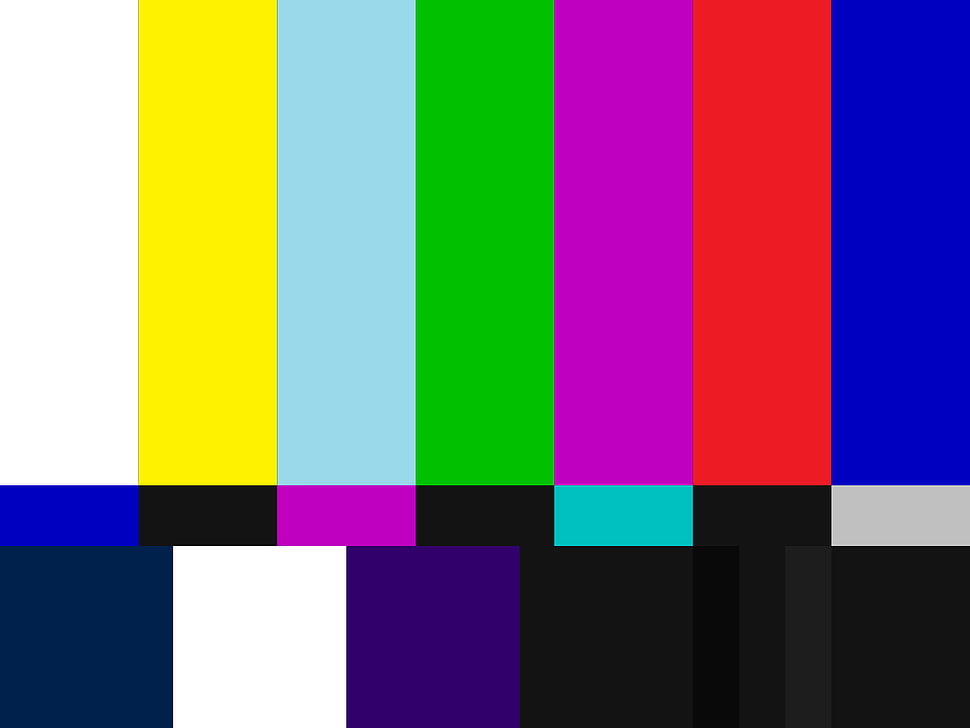 test card, TV, abstract, test patterns HD wallpaper