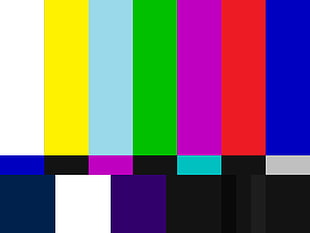 test card, TV, abstract, test patterns