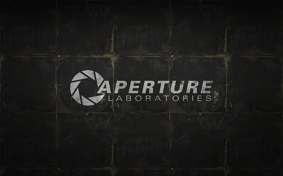 Aperture Laboratories logo HD wallpaper