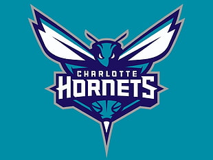 Charlotte Hornets logo HD wallpaper