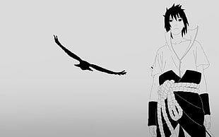Uchiha Sasuke artwork, Uchiha Sasuke, Naruto Shippuuden, anime