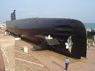 black and brown wooden table, submarine, military, vehicle