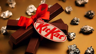 Nestle KitKat chocolate bars, chocolate
