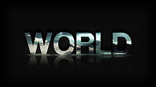 World letter ads HD wallpaper
