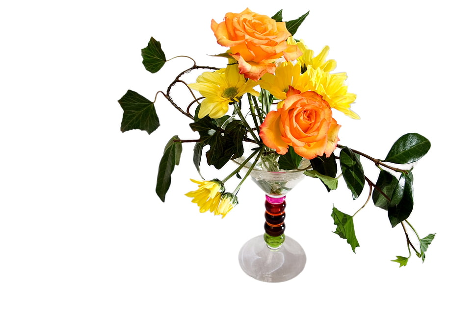 Roses,  Flowers,  Yellow,  Vase HD wallpaper