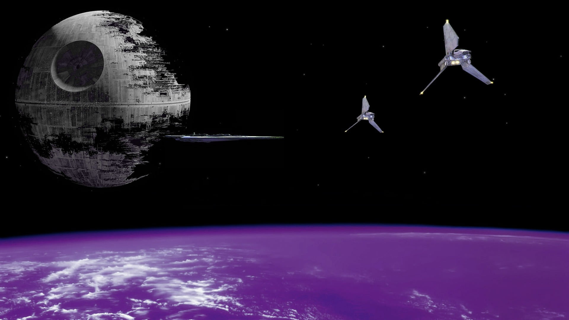 Star Wars Luke Skywalker And Darth Vader Return Of The Jedi Movie Scene Hd Wallpaper Wallpaper Flare