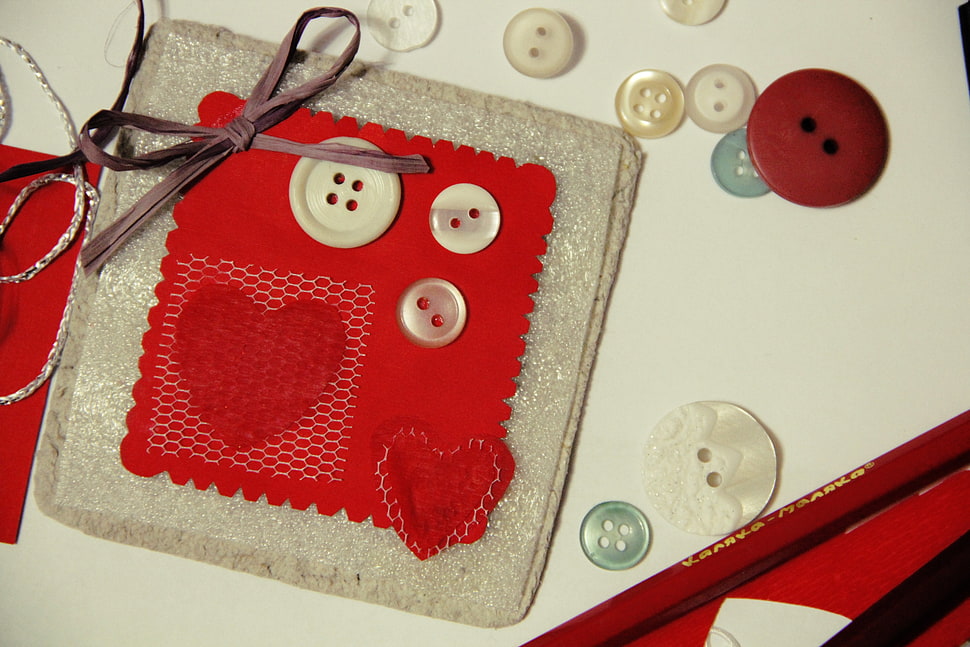 assorted buttons HD wallpaper