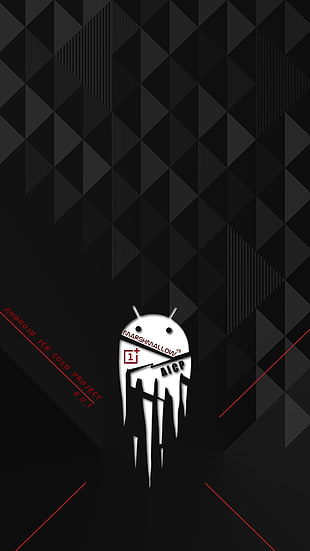 Android mascot illustration, aicp, oneplus , Oneplus One, Android Marshmallow HD wallpaper