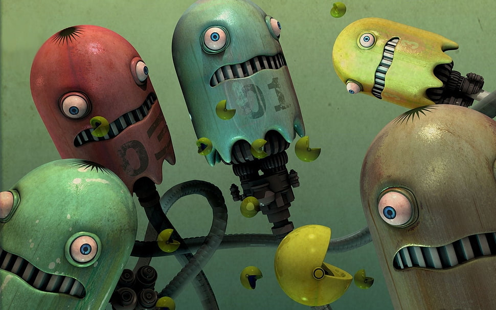 Pac-Man villain HD wallpaper