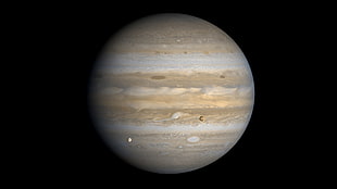 moons orbiting Jupiter HD wallpaper