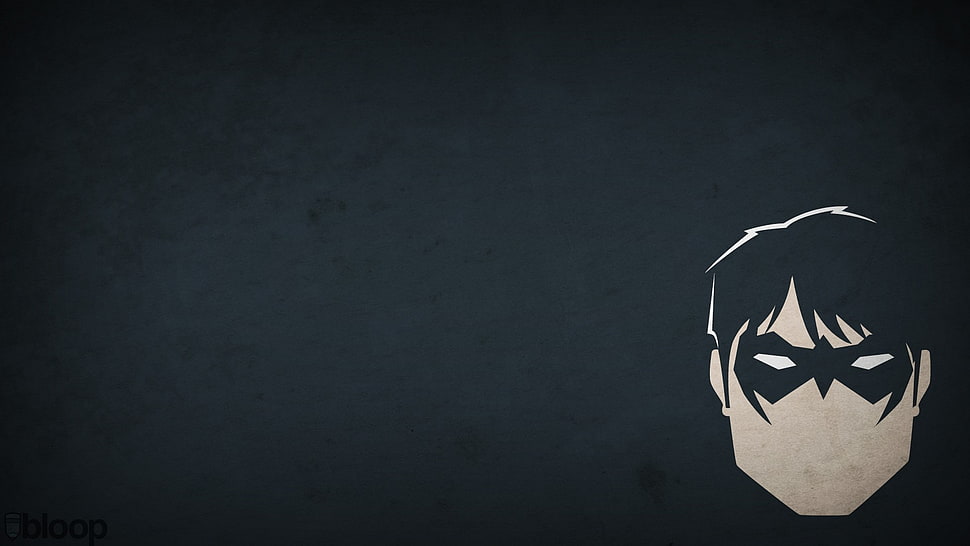 Robin from Batman illustration, minimalism, artwork, Blo0p, superhero HD wallpaper