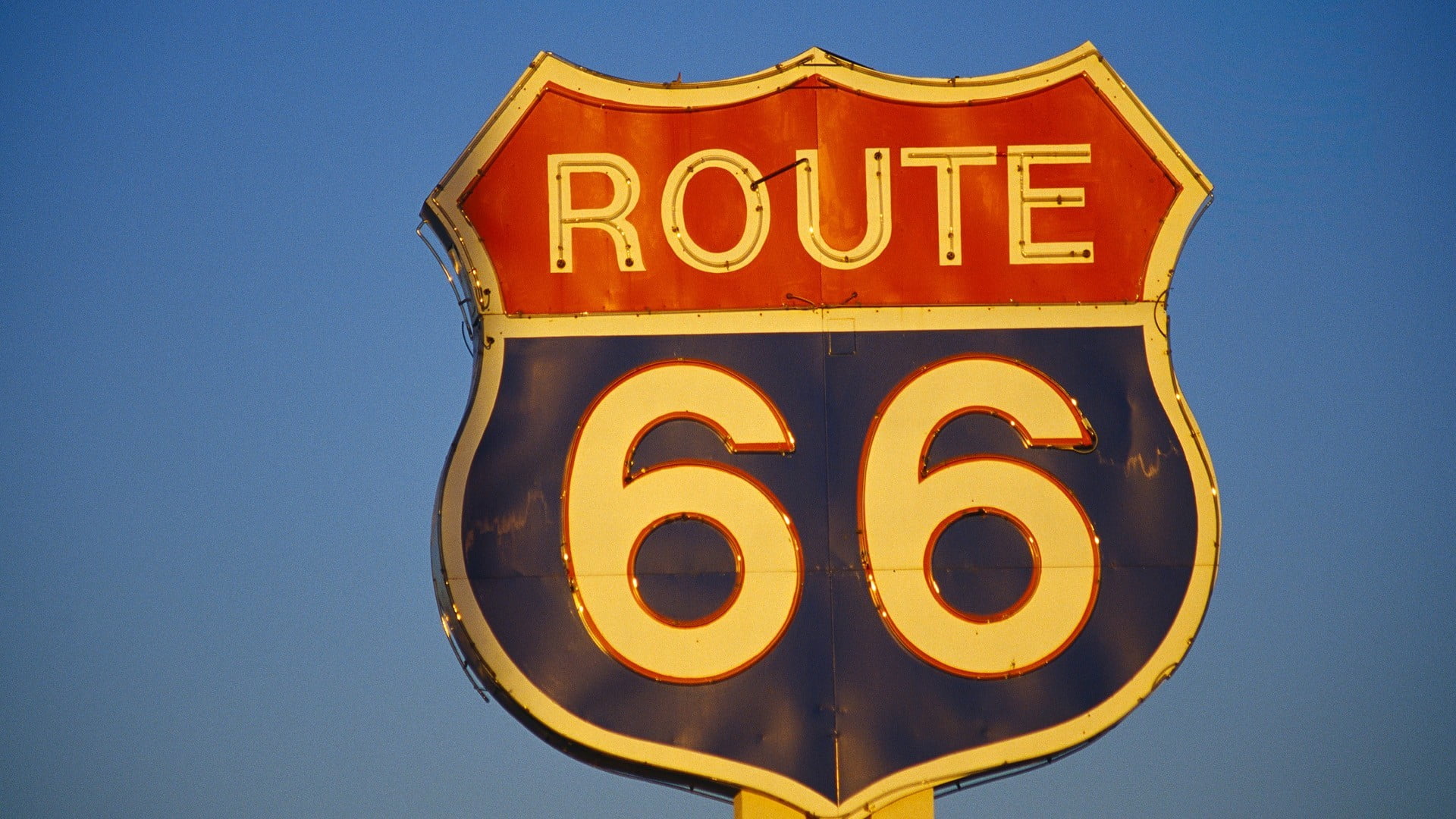 Route 66 signboard, Route 66, signs