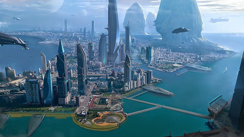 black and gray computer tower, Star Citizen HD wallpaper
