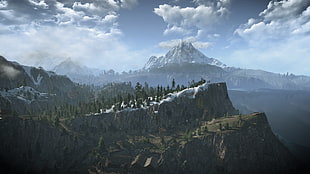 white clouds, The Witcher 3: Wild Hunt, video games