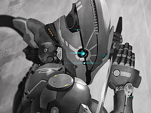 robot poster, robot, science fiction HD wallpaper