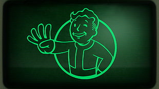 man LED light, Fallout, Fallout 4, Vault Boy
