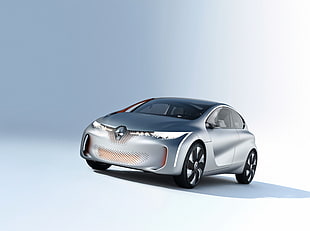 silver Renault concept car